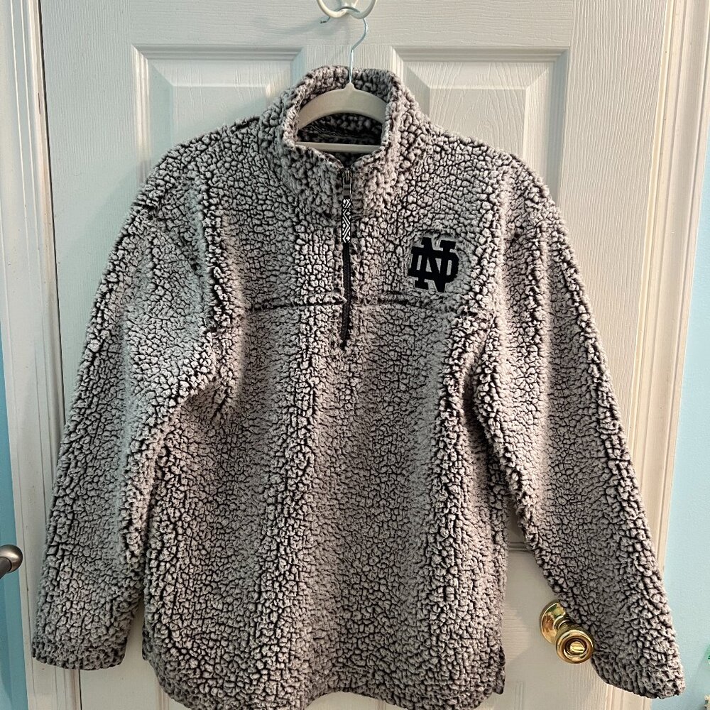 Notre Dame Sherpa 3/4 Zip